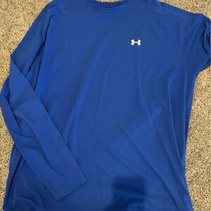 Under Armour Men's Royal Blue Long Sleeve Tee